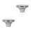 2Pcs Universal Silver Stainless Steel Cookware Lid Knobs Replacement 7