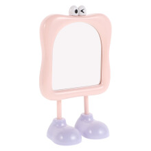 Cute Desk Mirror for Girls – Small Vanity & Makeup Mirror, Desktop Cosmetic Mirror, Aesthetic Tabletop Mirror for Kids (Compatible with WORGEOUS)