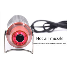 300W Hot Air Machine Temperature Blower Electric Power Hot Dryer for Embossing Shrink Wrapping PVC EU Plug C
