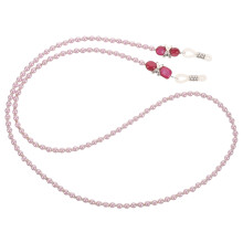 1Pack Eyeglass Chain Women's Glasses Straps Beaded Imitation Pearl Luxurious Keeps Glasses Secure for Adults