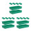 18St PP Bloemschiktray Groen Pinstructuur Voor Bruiloft En Decor 8
