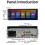 1 Din 6,86 Polegadas Rádio para Carro Sem Fio CarPlay Android Auto Multimedia Player Universal MP5 Player Mirror Link IPS Tela A 4