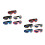10Pcs Foldable Pet Sunglasses Adjustable Strap Uv Protection Eyewear 4