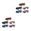 10Pcs Foldable Pet Sunglasses Adjustable Strap Uv Protection Eyewear 7