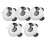 Panda Foil Balloons Pack of 5 1