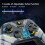 X15 Wireless Gamepad, PC Controller for PC Windows, Android/IOS Phone, , RGB Light, Hall Joystick Gamepad 6