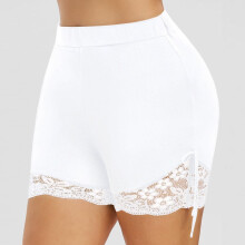Spodnie damskie Spodnie damskie plus size Podstawowe spodenki rowerowe Slip Leginsy do ćwiczeń Spodenki do jogi Spodnie białe XL