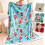 Christmas Flannel Throw Blanket 70 x 100 cm 1