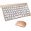 Wireless Keyboard & Mouse Set, Rechargeable 2.4G Numeric Combo with Nano USB Receiver – Compatible with Windows 1