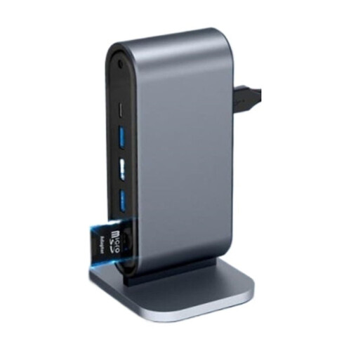 USB-C 12合1扩展坞 立式笔记本外接坞