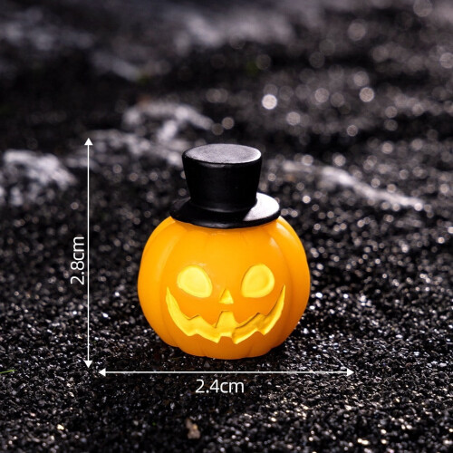 Pumpkin Head Resin Night Light – Glow-in-the-Dark