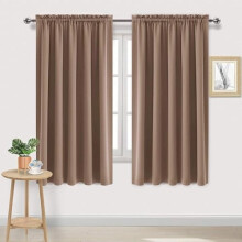 Cuirtíní Dorcha Kaki Inslithe Teirmeach 70x63 Orlach Tacar