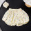 Short fille à pois fleuris blancs 1 an 2