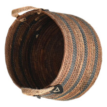 Magnifique panier à linge, grand panier en corde de paille tressée, panier de rangement pour couvertures et autres articles de lessive.