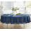 Wedgewood Blue Rectangle Tablecloth 60 x 102 in 1
