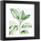 Floating Picture Frame Black 8x8 with Double Plexiglass 1