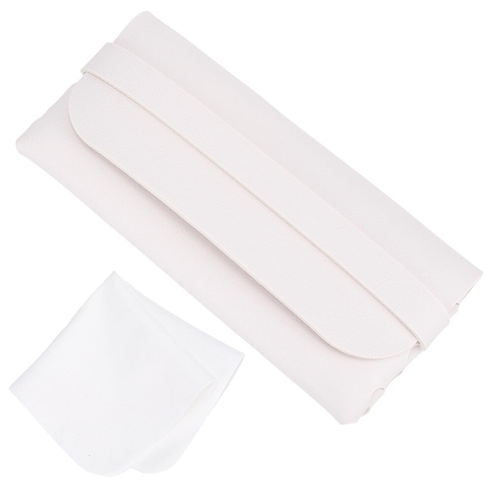 Leather Glasses Case Soft Portable Sunglasses Bag Pouch Slim Eyeglass Cases Holder Travel Spectacle Storage Lightw