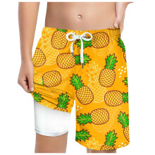 Boys Bathing Suits Swim Trunks Boys Quick Dry Toddler Bathing Suits for Kids Swimsuit Above The Knee Boys Swim Shorts Size 6T 7T,(Yellow 6-7 Years)