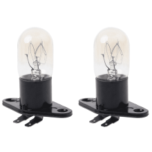 Lot de 2 ampoules de rechange universelles pour four à micro-ondes, 250 V, 2 A.
