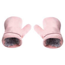 Autumn Winter Toddler Magic Tape Warm Mitten Baby Boys Girls Faux Fleece Gloves