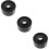 3Pcs Professional Steel Jack Roller Wheels Sturdy Black Accessories 11