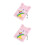 2Pcs Cute Furry Pink Journal Plush Notebook with Lock 10