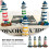 Resin Lighthouse Desktop Decor Nautical Style 4 Pcs 5
