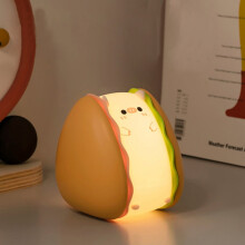 Silikon-Bären-Nachtlicht für Kinder, dimmbare Sensorlampe, geeignet für Kinderzimmer und Schlafzimmer, stillfreundliche Nachttischlampe