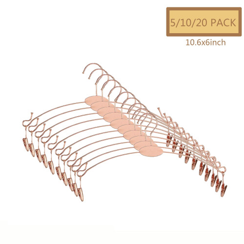 Space-Saving Pants Hangers – Stainless Steel with