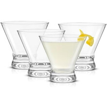 Set mit 4 stielosen Martinigläsern, 250 ml