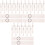 Ruled Sentence Strips White Paper Teaching Aids for Kids Writing 5