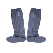 BESTYASH1Paire de surchaussures imperméables réutilisables noires antidérapantes et résistantes à la pluie