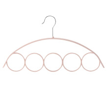 Cintre pour châle, écharpe, ceinture, cravate, anneau 5 anneaux, support de rangement, crochet de présentation, taille unique