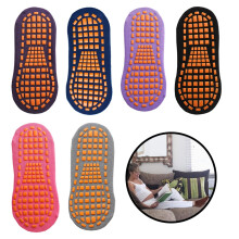 EASTIN6 Paar Antislip Sokken voor Dames, Pantoffelsokken met Gripper voor Ziekenhuis, Yoga en Pilates