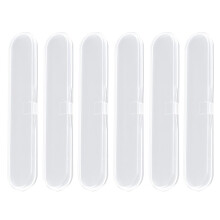 STRANDCHIC Small Organizing Containers Storage Holder Transparent Plastic 20Pack