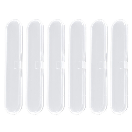 STRANDCHIC Small Organizing Containers Storage Holder Transparent Plastic 20Pack