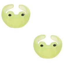 2 PCS Bracelets Kids Gift Resin Bangle Cartoon Frog Bracelet Cute Resin Plastic Child