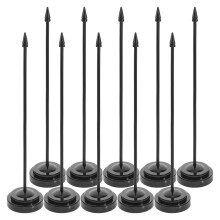 Desktop Flag Holder Plastic Base 12 pcs