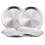 4 Pack 20 cm Stainless Steel Plates 1