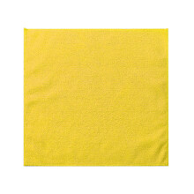 Chiffon de nettoyage en microfibre 30 x 30 cm, non pelucheux et sans traces, pour voitures, fenêtres, cuisine, maison – Jaune