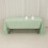 Polyester Gingham Tablecloth 60 x 126 in Sage Green & White 1