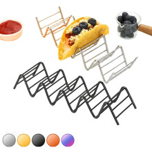 Taco-stativ i rustfrit stål – Holds4Tacos, Ovn &