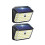 176-LED Solar Wall Lights, 3 Modes, IP65, 180 Beam, 2 Pack 1