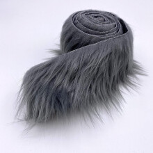 Imitatiebontrol van superzacht mohair, 5 x 152 cm