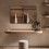 Bathroom Mirror Rectangular Metal Frame 36x24 Inch Black 7