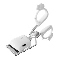 Heated Eyelash Curler – Rechargeable Electric Eyelash Curler, Long-Lasting Heated Lash Curler