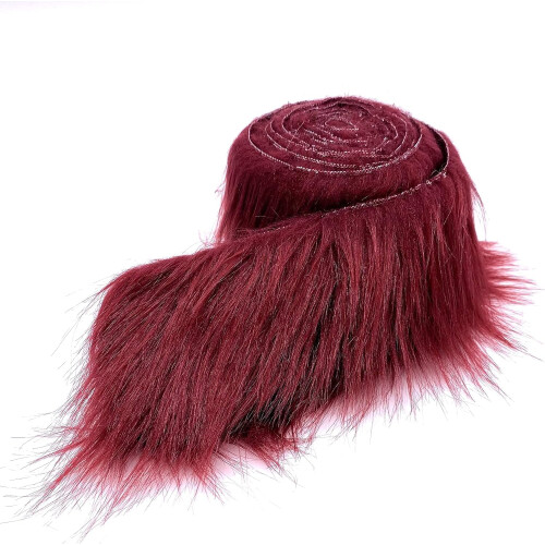 Κορδέλα από ψεύτικη γούνα Ice Fabrics 5 x 18 εκ.