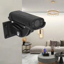 Telecamera per gatti 1080P, batteria da 350mAh, corpo in ABS, con supporto.