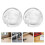35Pcs Clear Bead Chain Connector Pom Stopper for Roller Blind Repairs 9