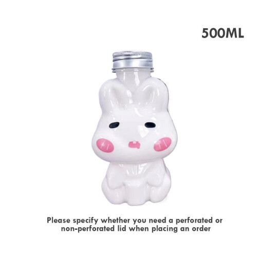 Cute Tiger Rabbit Disposable Cups 350ml or 500ml